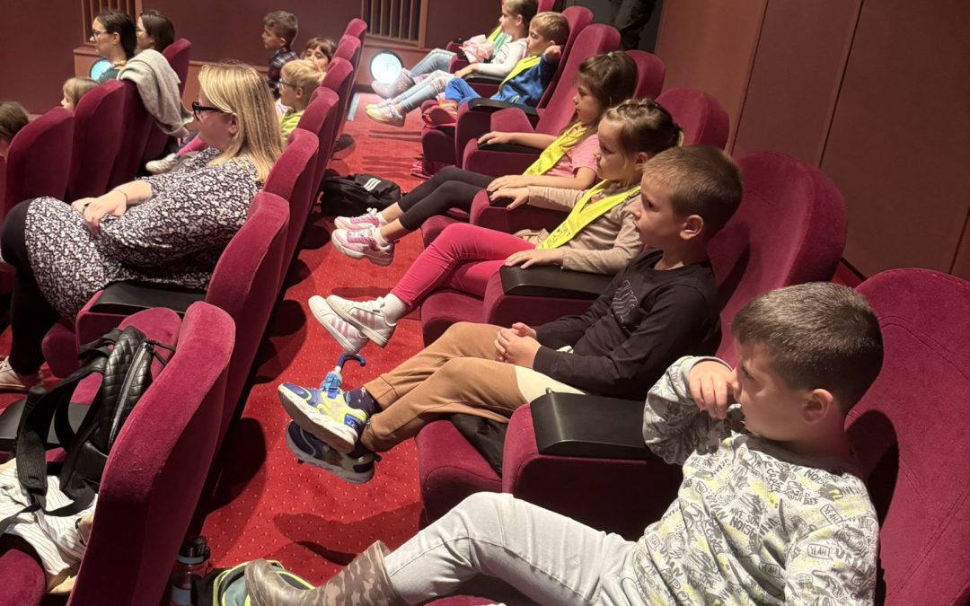 Testna projekcija filma Zgobe iz čarobnega vrta