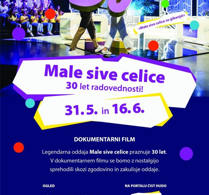 Male sive celice – vabilo k ogledu finala in dokumentarnega filma